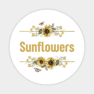 Little Sunflowers Magnet